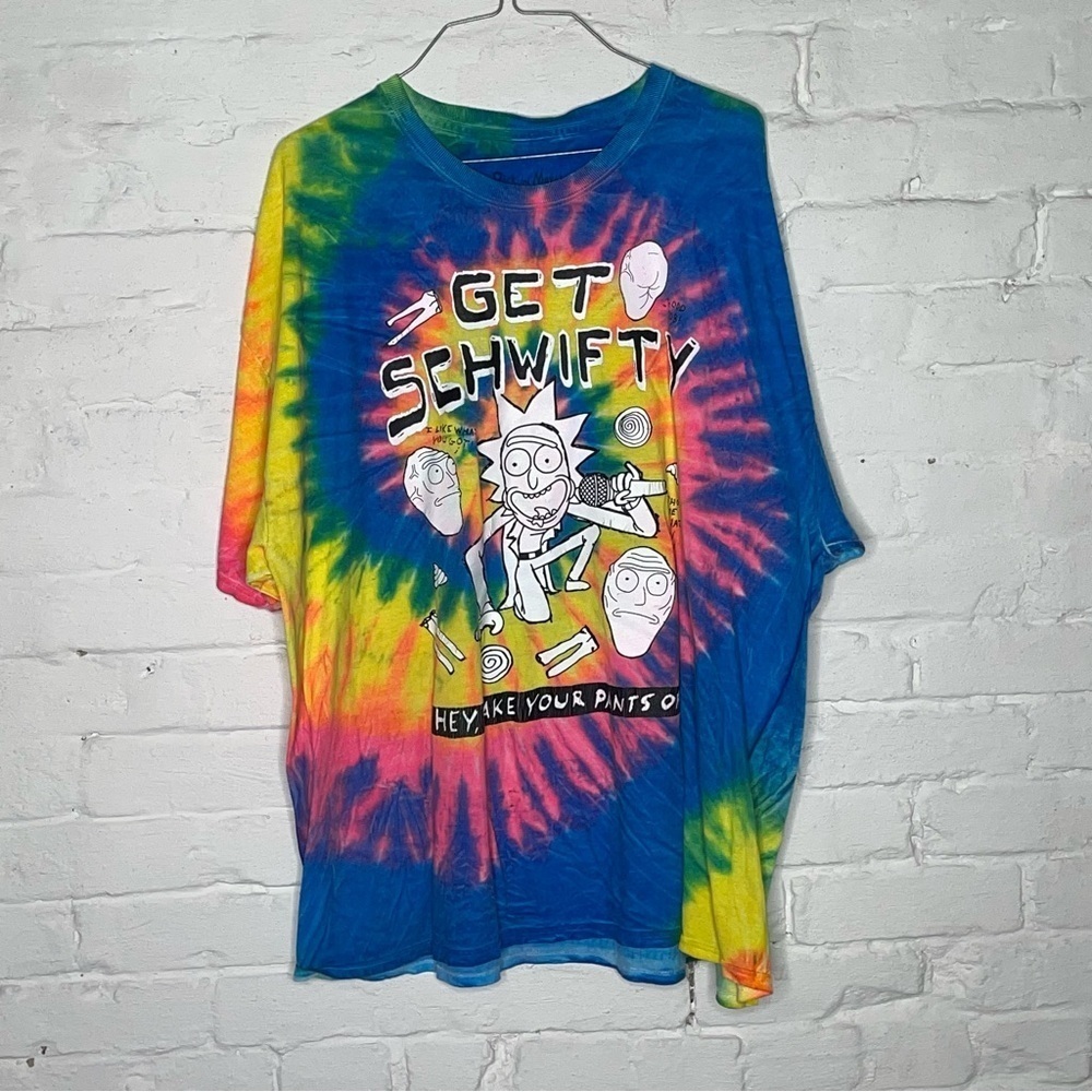 Rick and Morty Shirt XXL